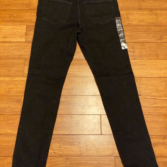 Men’s Express Black Skinny Hyperstretch Jean W29 / L32 - Picture 3 of 7